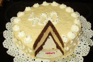 Tort caramel 400