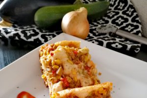 Focaccia cu legume