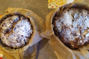 Desert panettone cu fructe confiate