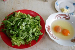 Ciorba de salata verde, cu afumatura