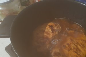 Cotlet de porc cu fasole verde