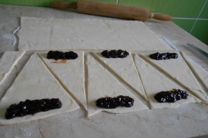 Desert mini croissante cu gem