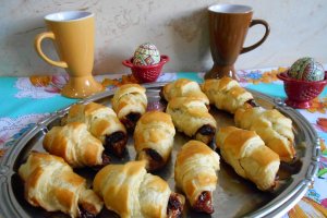 Desert mini croissante cu gem
