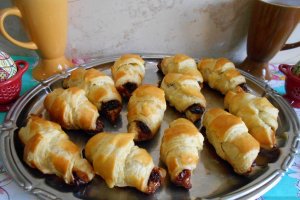 Desert mini croissante cu gem