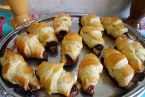 Desert mini croissante cu gem