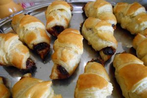 Desert mini croissante cu gem