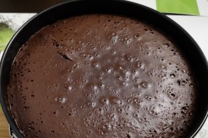 Desert cheesecake cu ciocolata