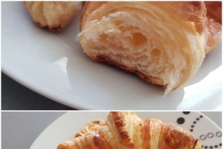 Croissante cu unt