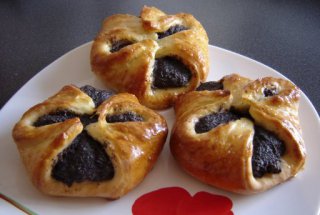 Kolache cu mac