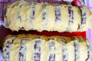 Desert prajitura Trenulet - Chec la metru sau tort la metru