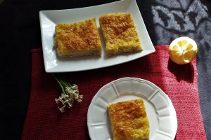 Desert placinta cu crema de vanilie
