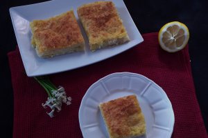 Desert placinta cu crema de vanilie