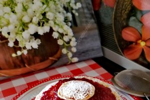 Desert pancakes fara gluten