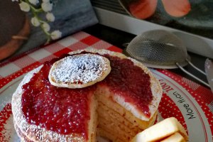 Desert pancakes fara gluten