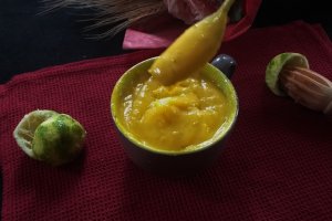 Desert crema de lime cu busuioc