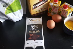 Desert budinca de ciocolata (reteta low carb, fara gluten)