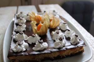 Desert cheesecake cu cafea
