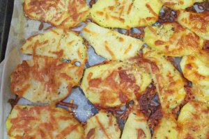 Cartofi si ciuperci in stil italian
