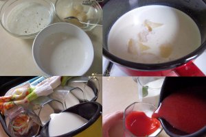 Desert Panna Cotta cu capsuni