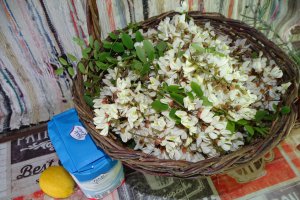 Dulceata din flori de salcam