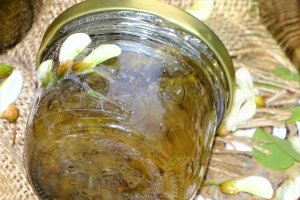 Dulceata din flori de salcam