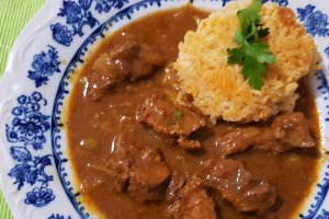 Tocanita de vitel cu condimente orientale