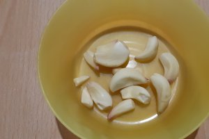 Fasole verde cu ciuperci la cuptor