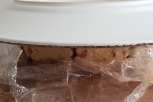 Desert tort Linzer cu ciocolata si nuci (tort cu fursecuri)