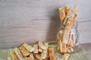 Aperitiv saleuri cu branza de vaci