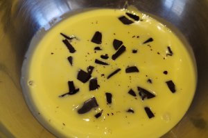 Desert tort trio de ciocolata