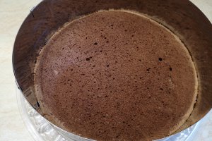 Desert tort trio de ciocolata