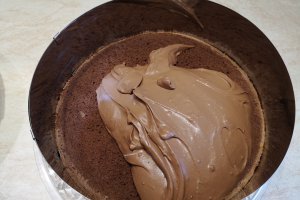 Desert tort trio de ciocolata
