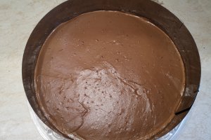 Desert tort trio de ciocolata