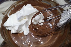Desert tort trio de ciocolata