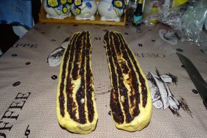 Desert cozonac imbatat cu coniac