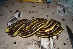 Desert cozonac imbatat cu coniac