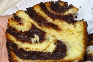 Desert cozonac imbatat cu coniac