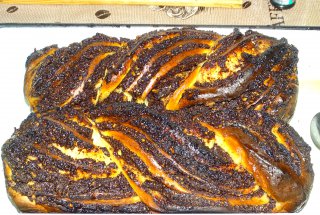 Desert cozonac imbatat cu coniac