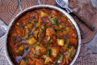 Ghiveci de legume (varianta de primavara)