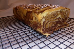 Desert chec cu aroma de cappuccino, cacao si vanilie, in trei culori