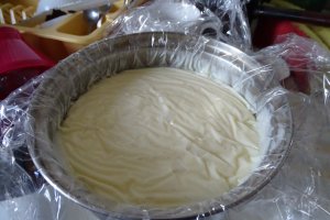 Desert negresa cu crema de vanilie