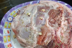 Miel cu usturoi si otet balsamic