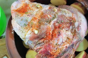 Miel cu usturoi si otet balsamic