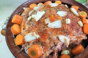 Miel cu usturoi si otet balsamic