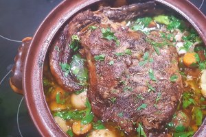 Miel cu usturoi si otet balsamic