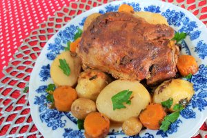 Miel cu usturoi si otet balsamic