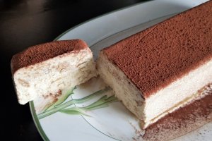 Desert parfait tiramisu