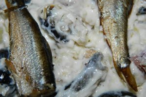 Salata de cartofi cu sprot afumat