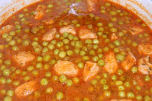 Mancare de mazare cu carne de porc, reteta gustoasa a familiei