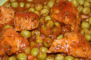 Mancare de mazare cu carne de porc, reteta gustoasa a familiei
